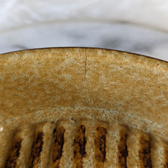 Pottery Craft Retro Vintage 70s Ashtray Bowl - Picture 6 of 8